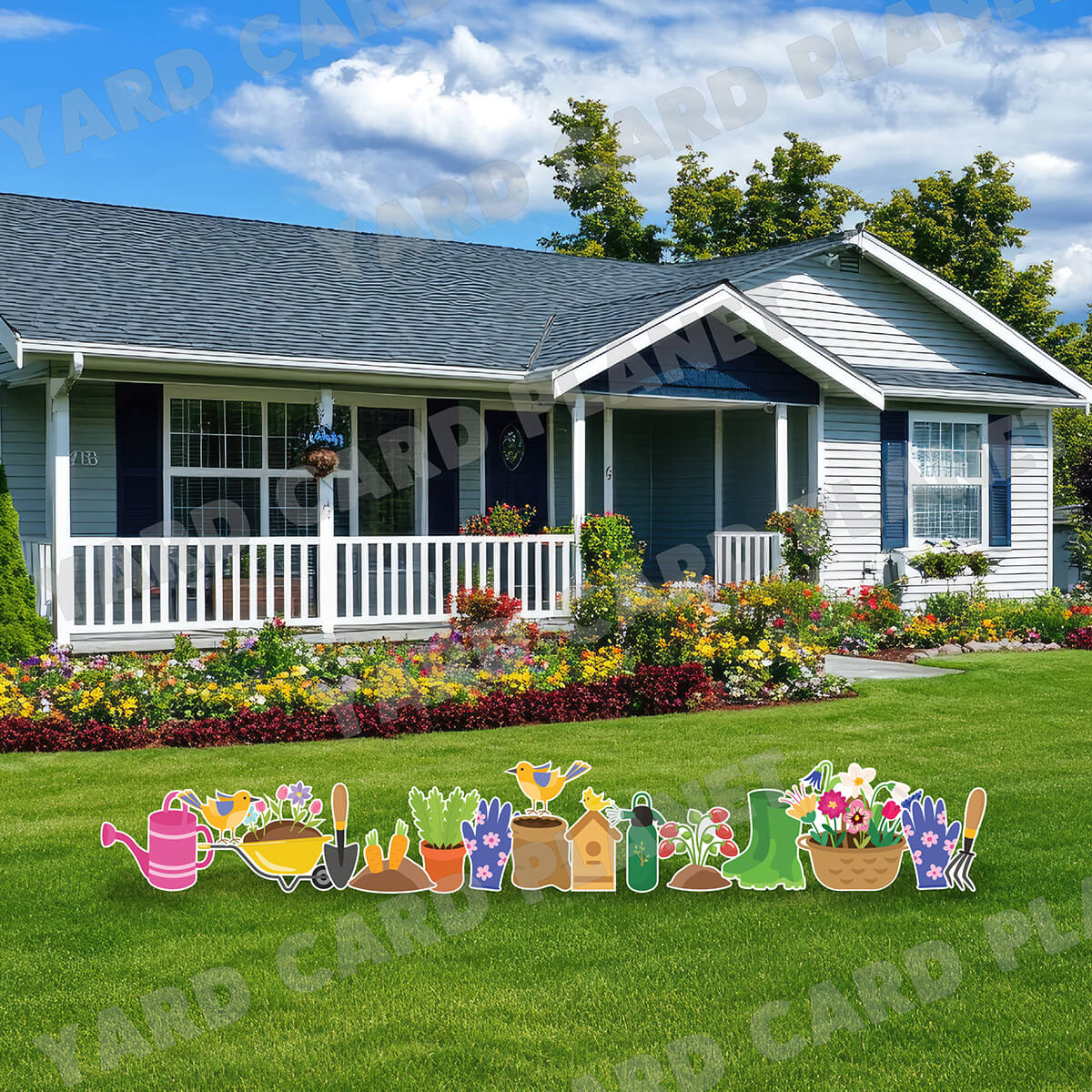 How Does Your Garden Grow Yard Card Flair Set