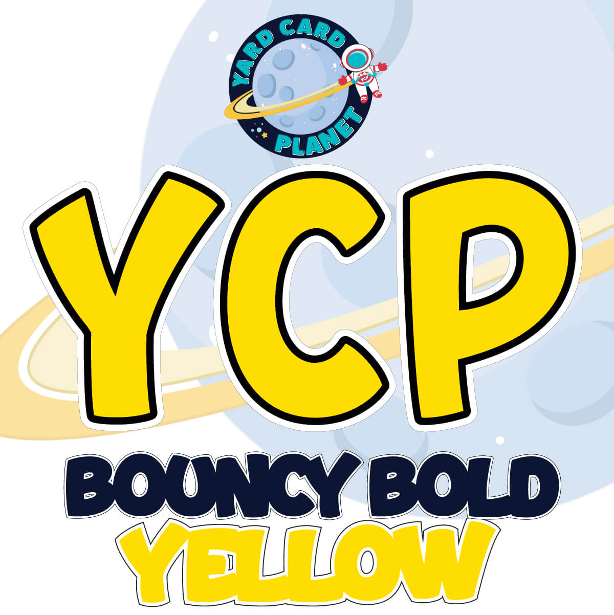 23" Bouncy Bold BB 100 pc. Letters, Numbers and Symbols Pro Set in Solid Colors