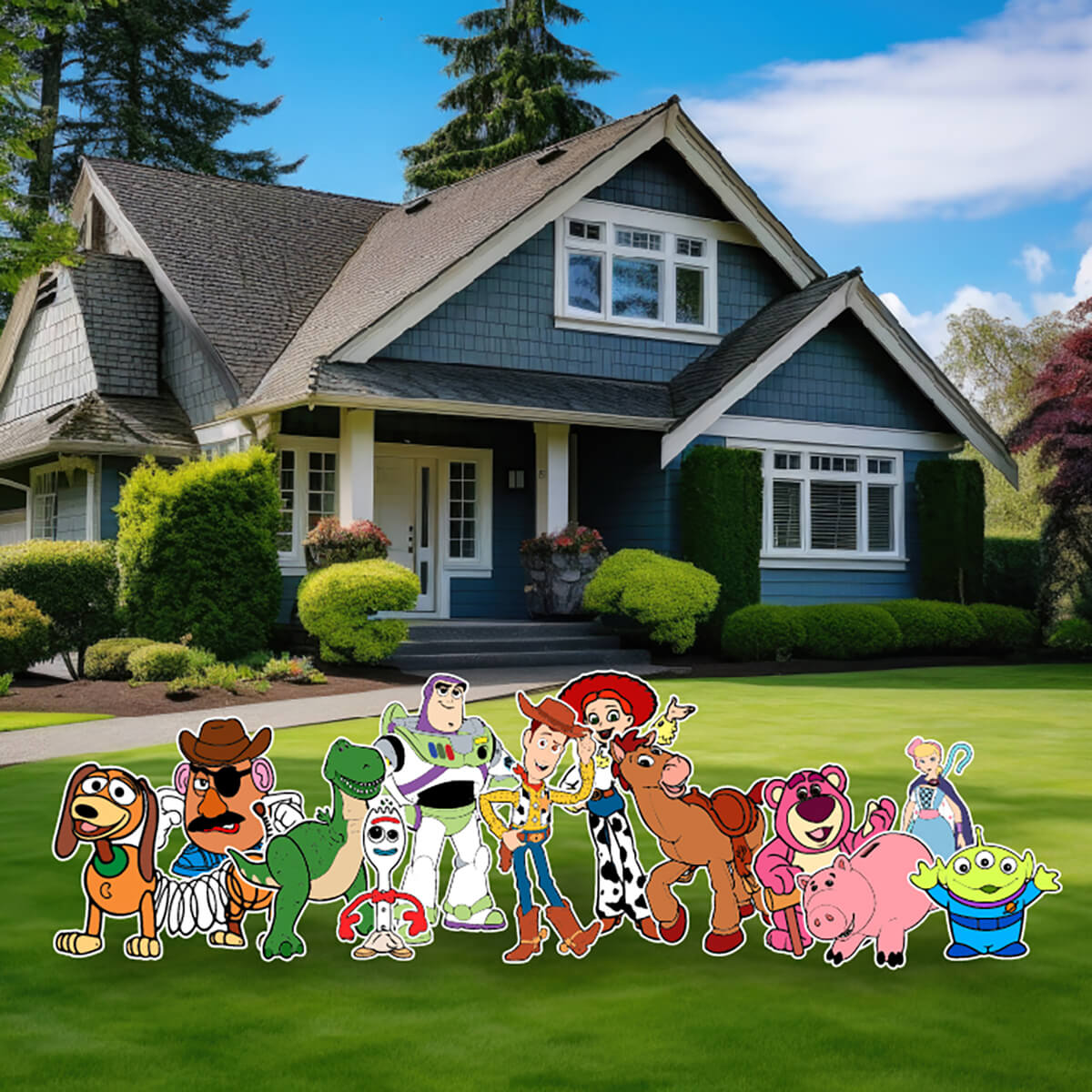 Toy Pals Adventure Yard Card Flair Set