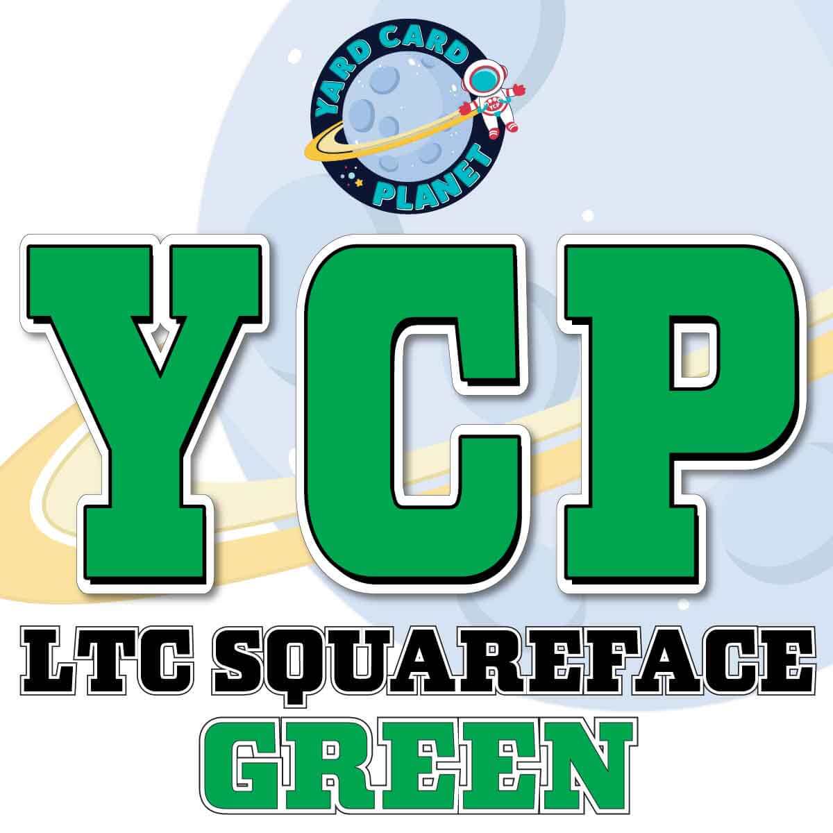 23" LTC Squareface 90 pc. Letters, Numbers and Symbols Pro Set in Solid Colors