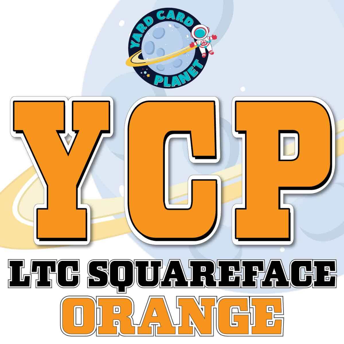 23" LTC Squareface 90 pc. Letters, Numbers and Symbols Pro Set in Solid Colors