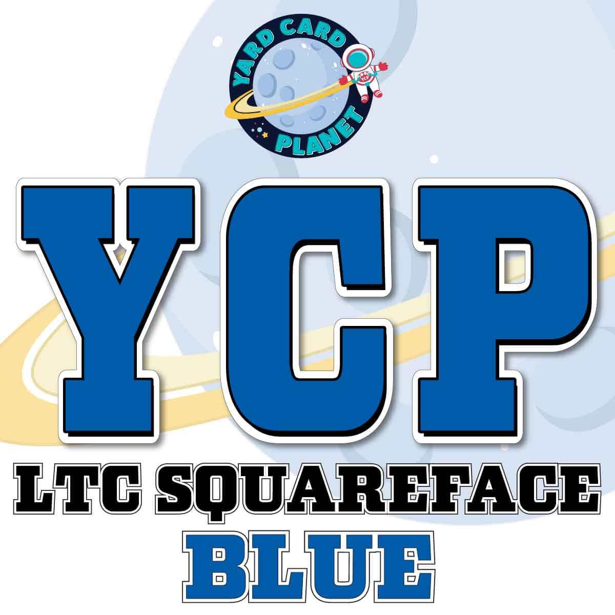 23" LTC Squareface 35 pc. Large Letter Set in Solid Colors