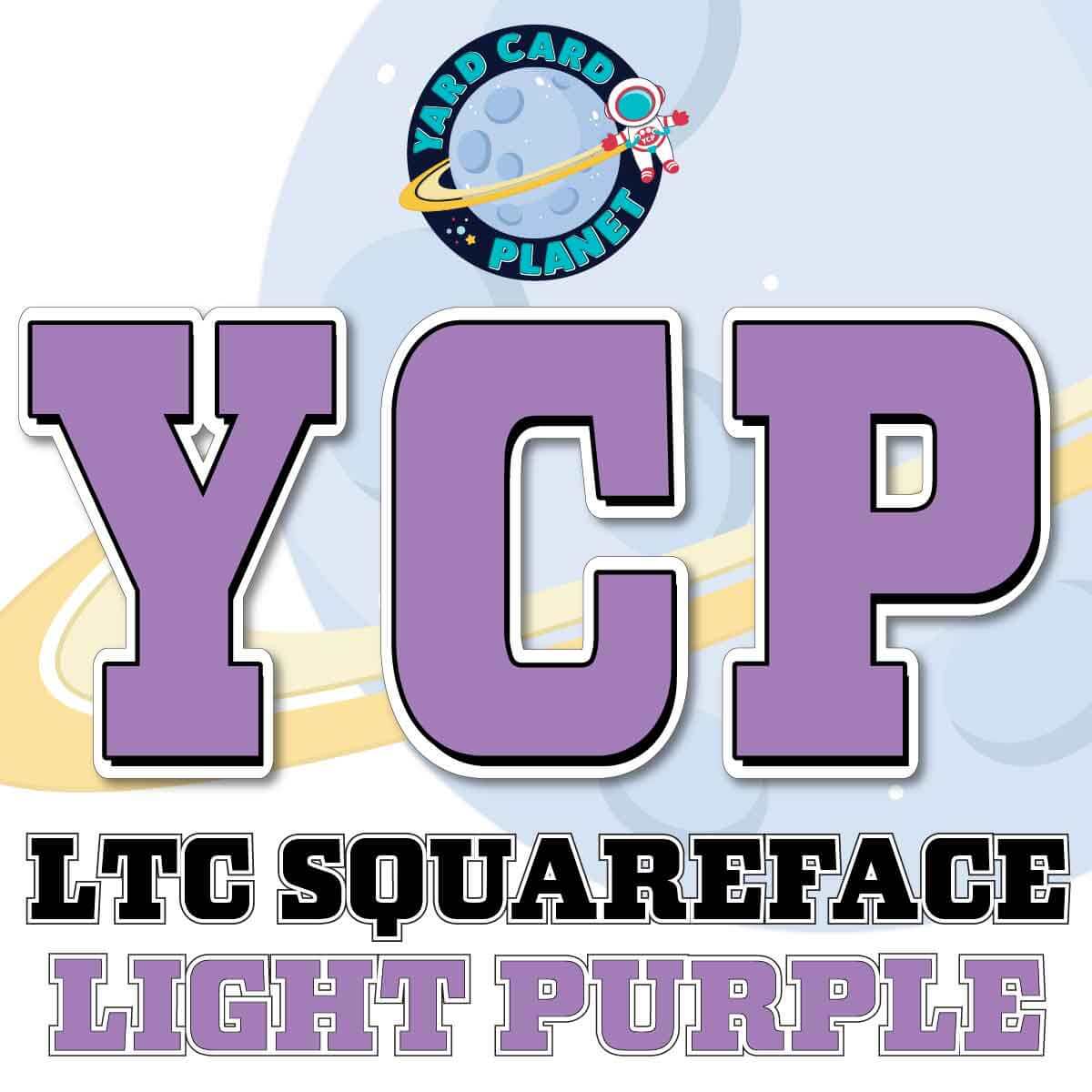 23" LTC Squareface 35 pc. Large Letter Set in Solid Colors
