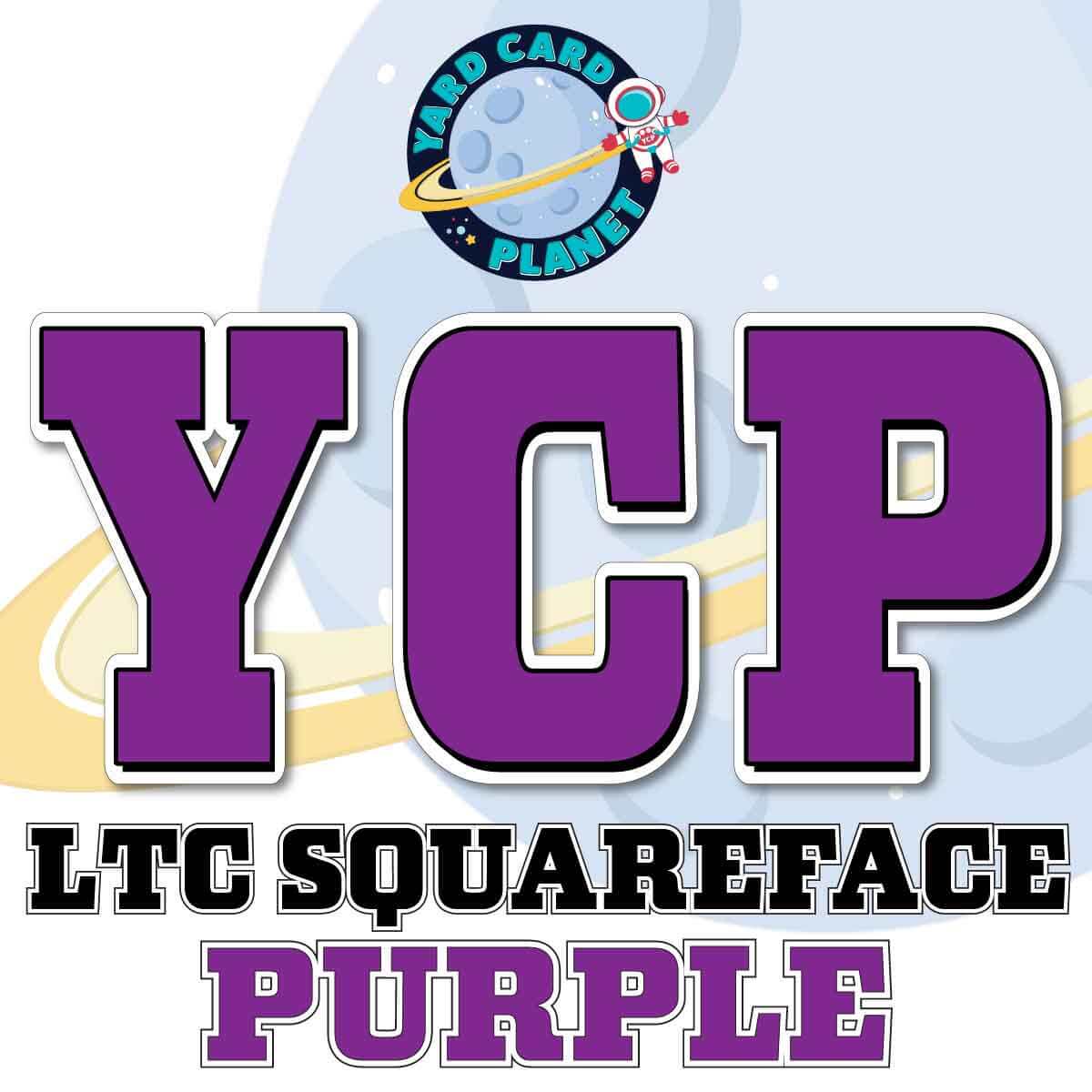 23" LTC Squareface 35 pc. Large Letter Set in Solid Colors
