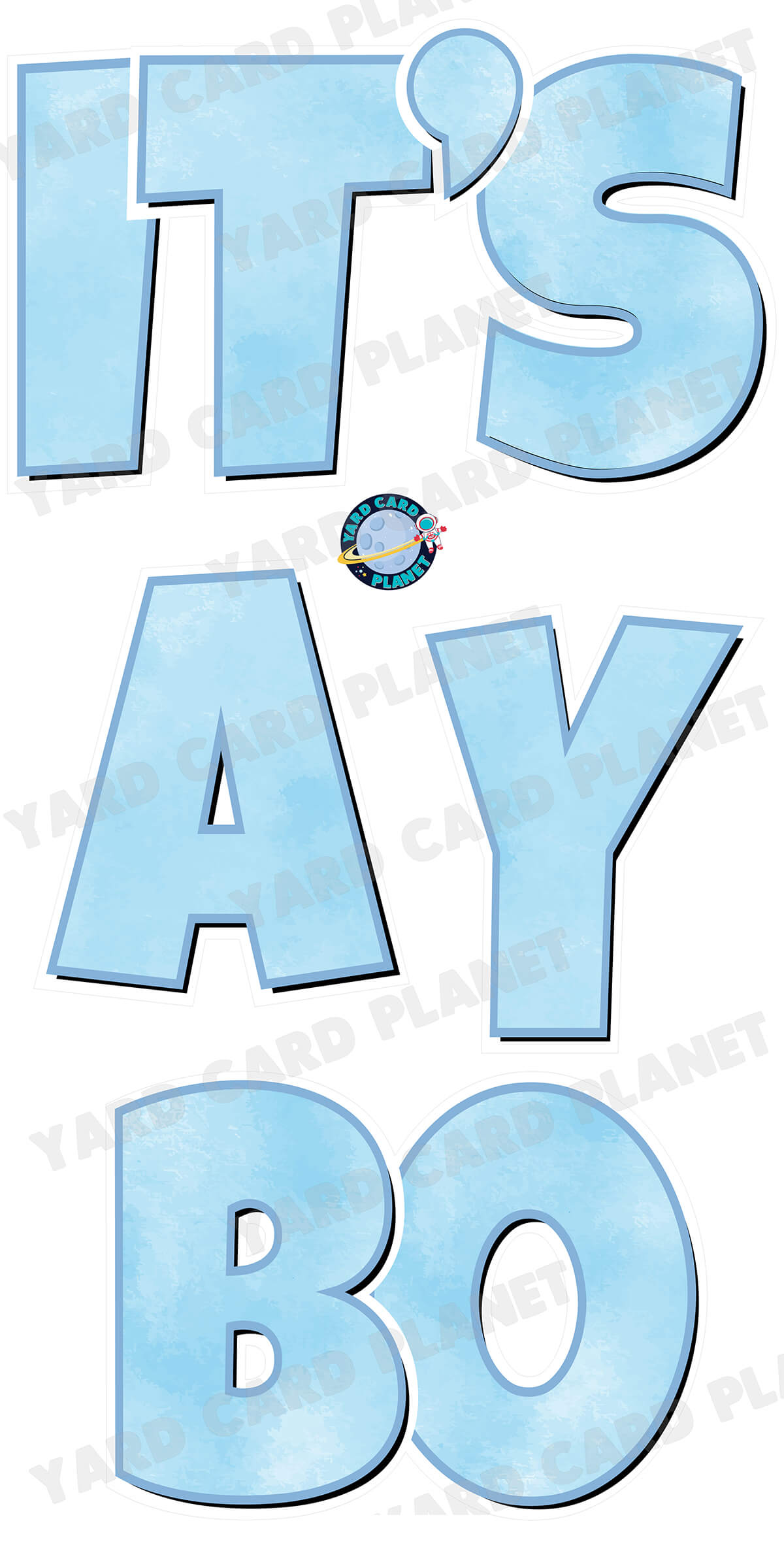 It's A Boy EZ Quick Yard Card Set