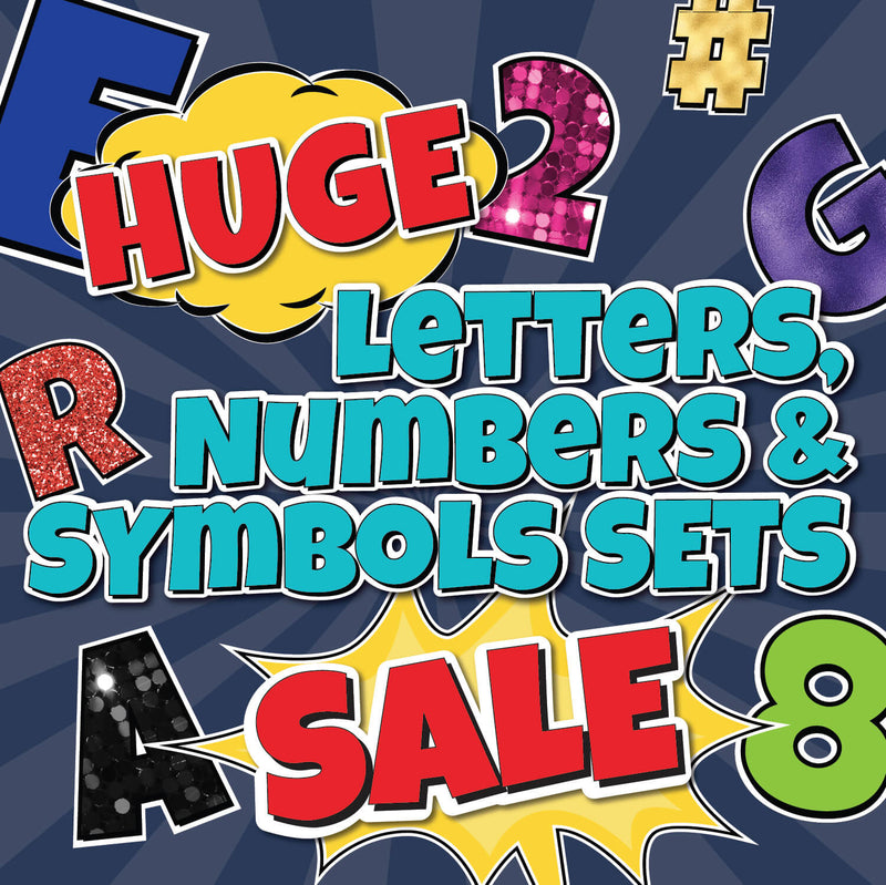 Yard Card Planet Letters, Numbers and Symbols Sets Sale Image Mobile