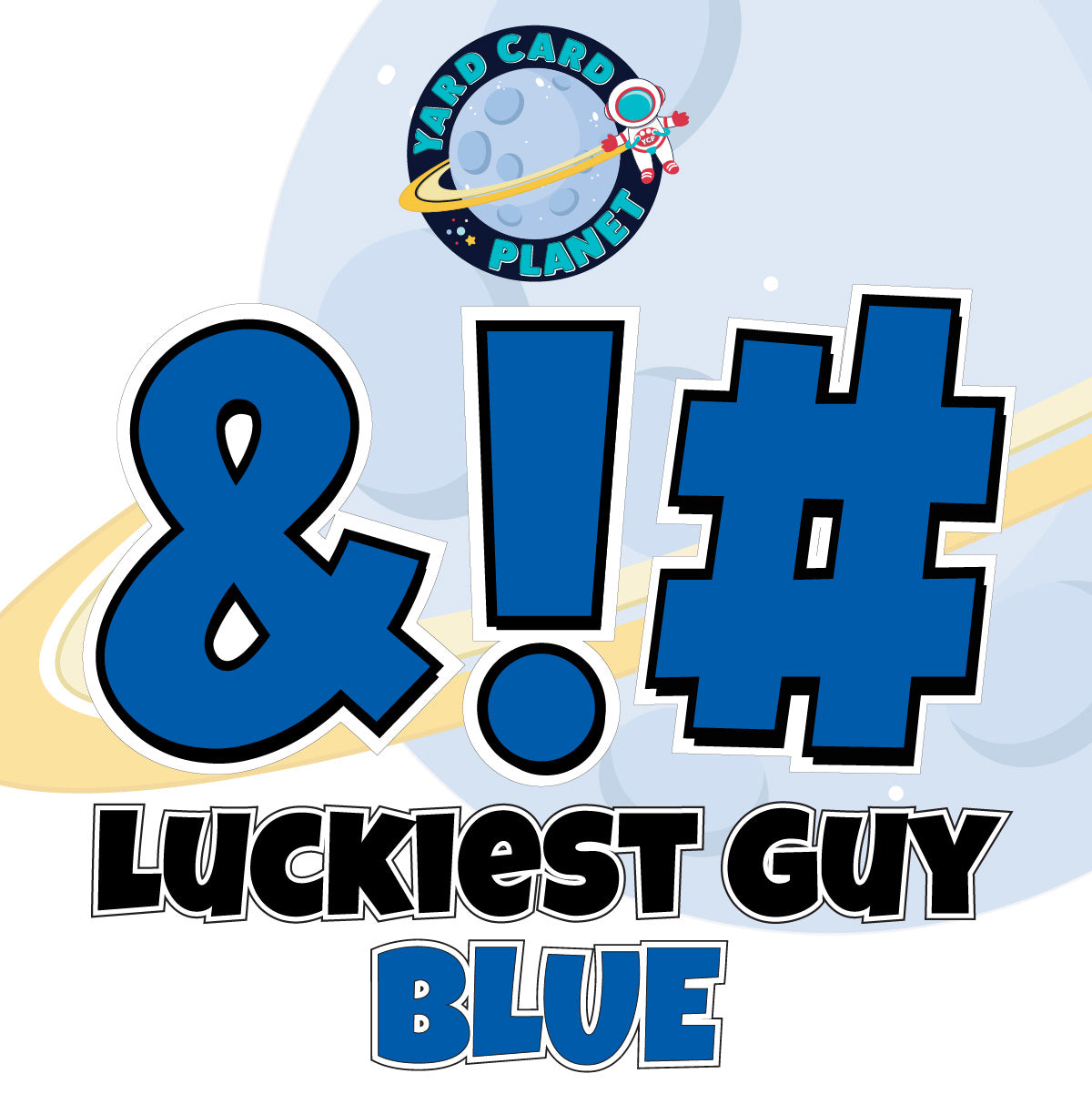 23" Luckiest Guy 21 pc. Symbol Set in Solid Colors