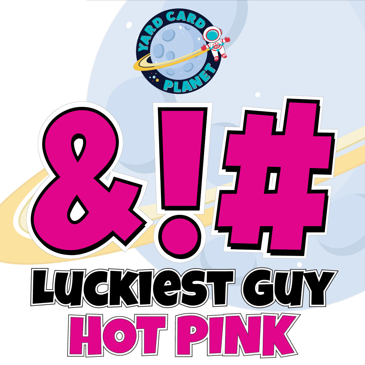 23" Luckiest Guy 21 pc. Symbol Set in Solid Colors