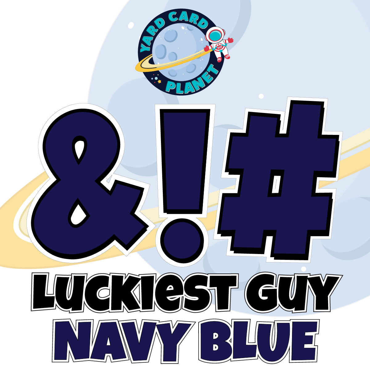 23" Luckiest Guy 21 pc. Symbol Set in Solid Colors