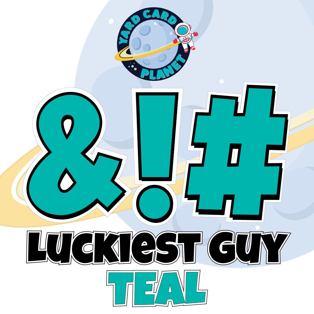 23" Luckiest Guy 21 pc. Symbol Set in Solid Colors