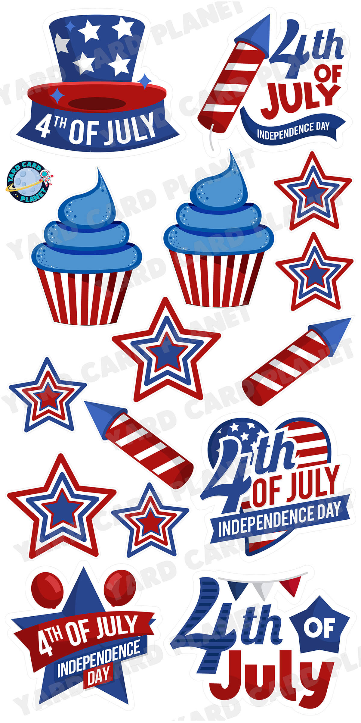 4th Of July Fourth July Independence Day Products