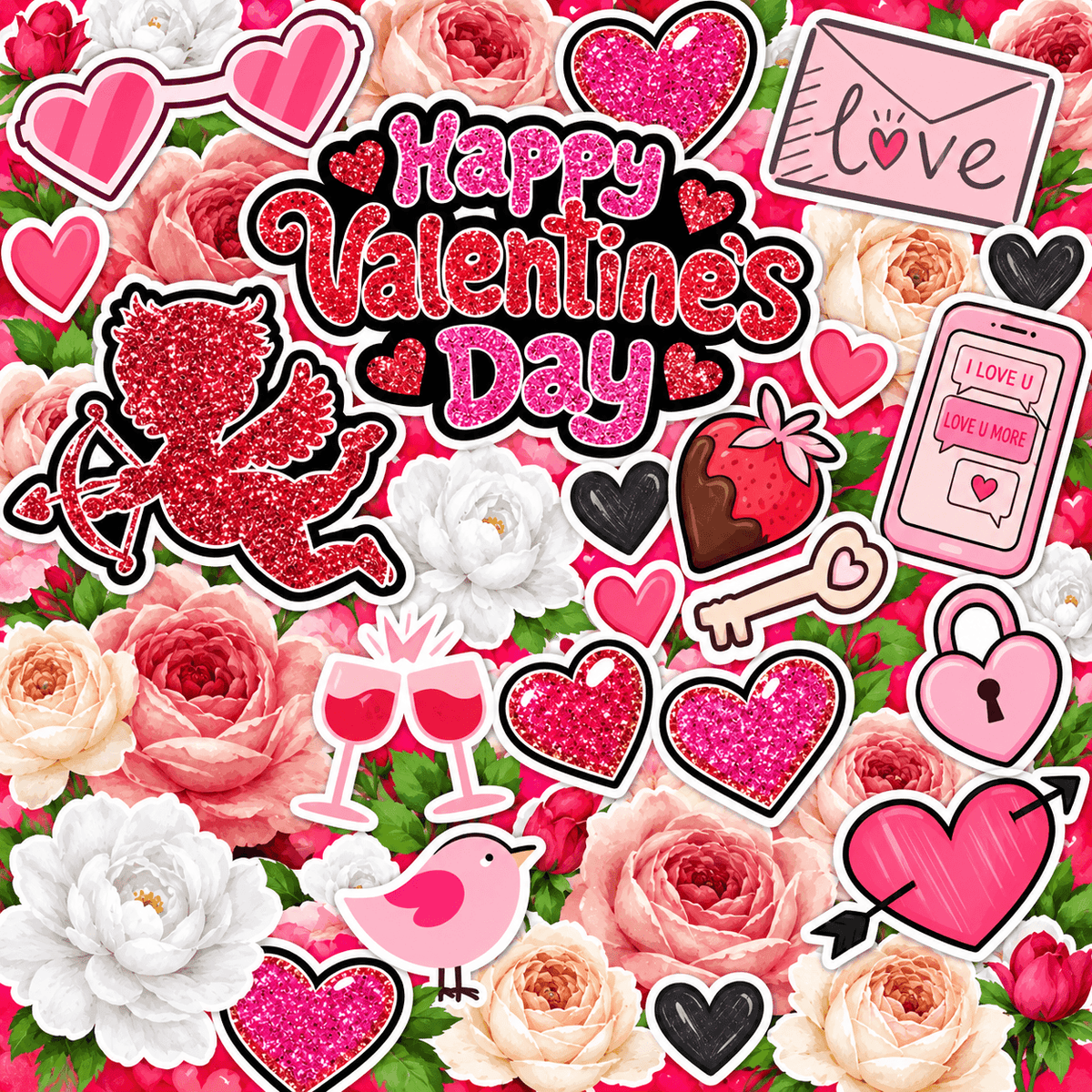 Valentine's Day Yard Cards and Yard Signs