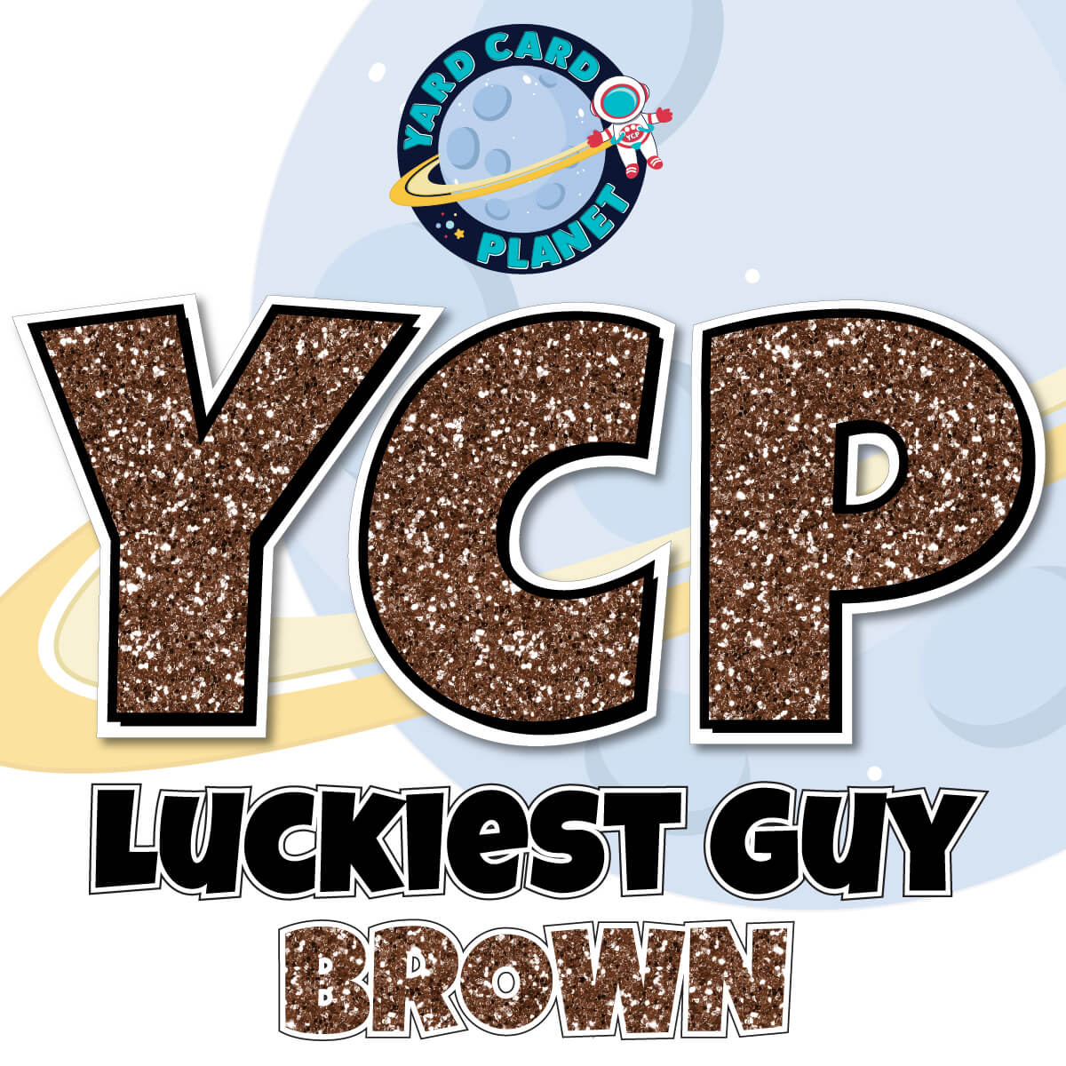 242 pc. Ready To Roll Yard Card Starter Set with 23" Luckiest Guy Letters, Numbers and Symbols