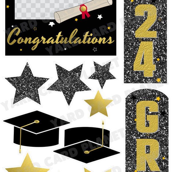 GRADUATION flairs/yardes Yard Cards - store UV High resolution Coroplast printing