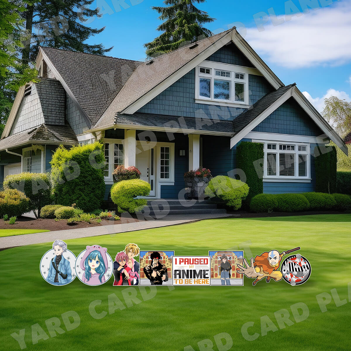 Anime Yard Card Flair Set