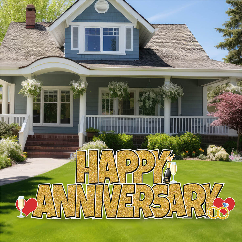 Happy Anniversary EZ Quick Set — Glitter