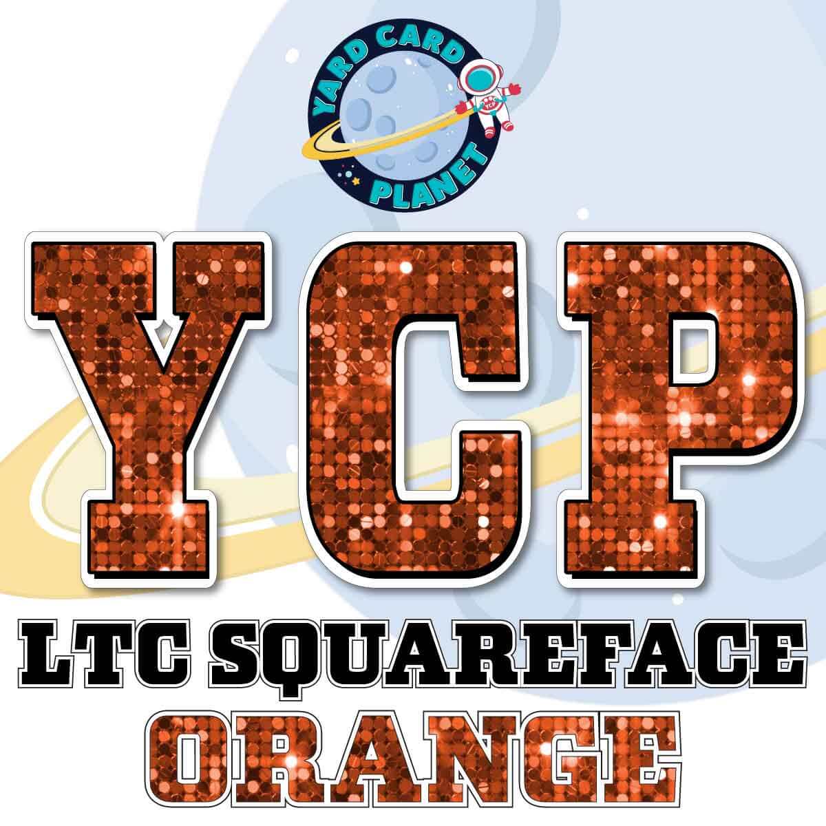 23" LTC Squareface 90 pc. Letters, Numbers and Symbols Pro Set in Sequin Pattern