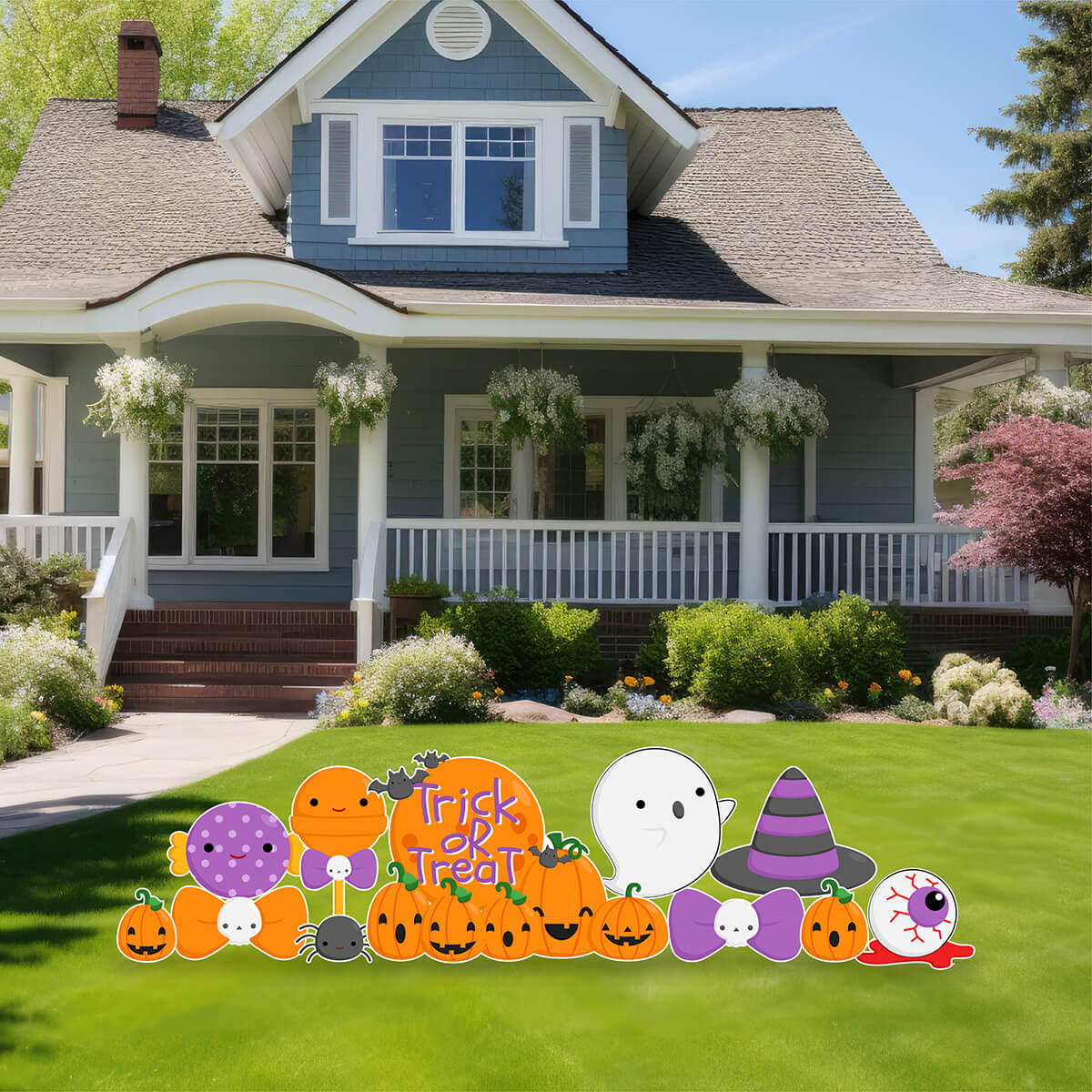 Yard Card Lawn Decor: RA047 Halloween 2024 1