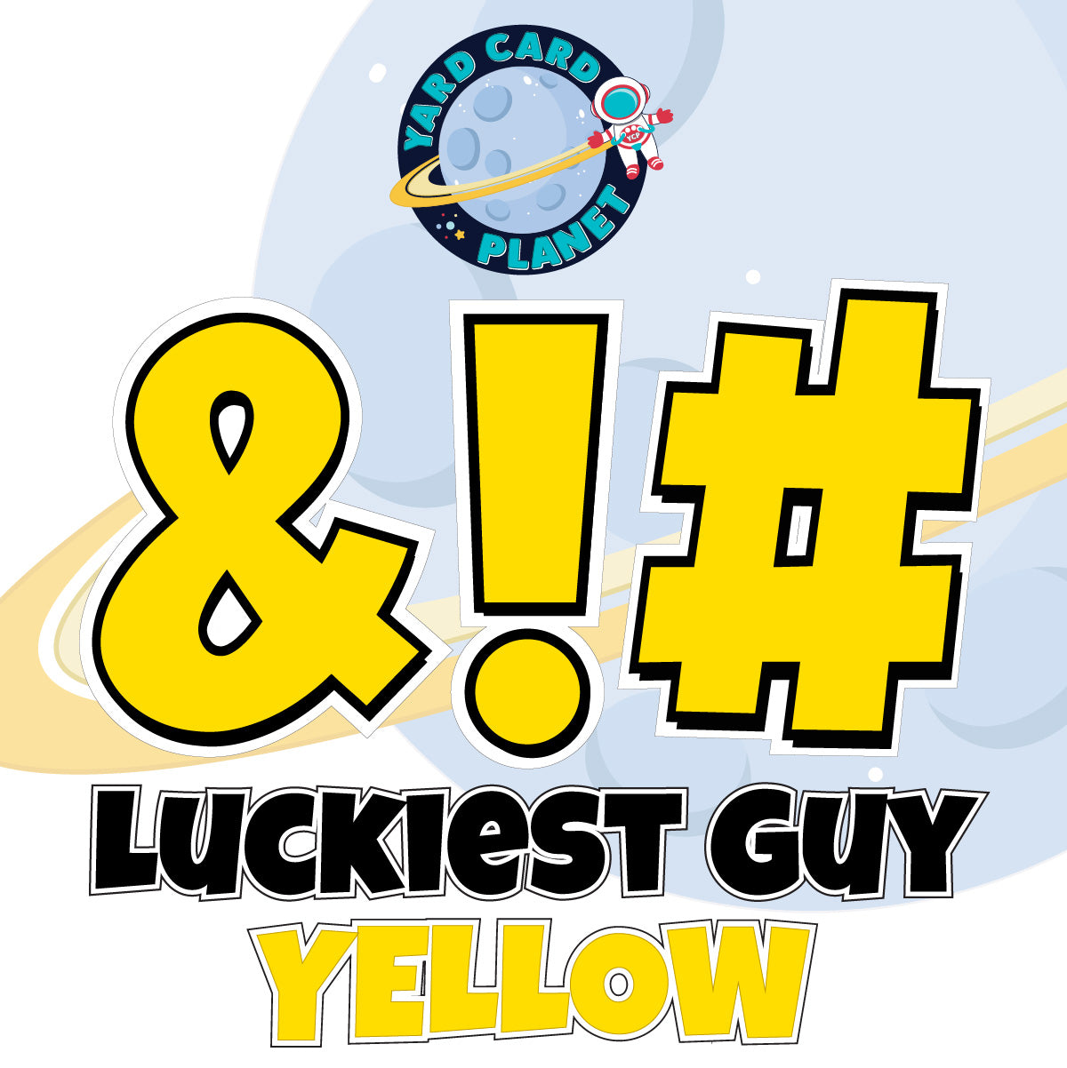 23" Luckiest Guy 21 pc. Symbol Set in Solid Colors
