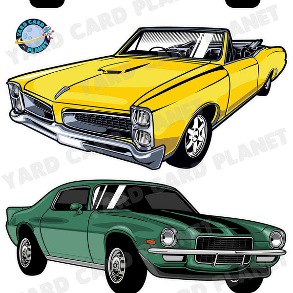 Classic & Sports Cars Yard Cards 2024 (F350FS)